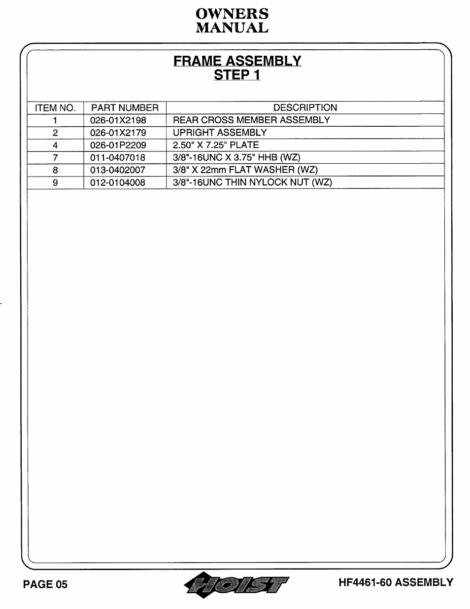 Hoist Fitness HF4461-60 User Manual | Page 6 / 31