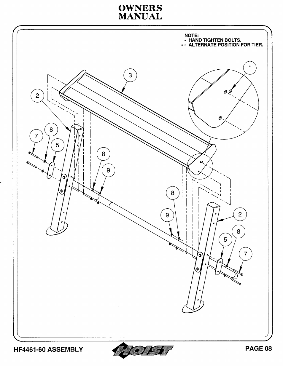 Hoist Fitness HF4461-60 User Manual | Page 9 / 31