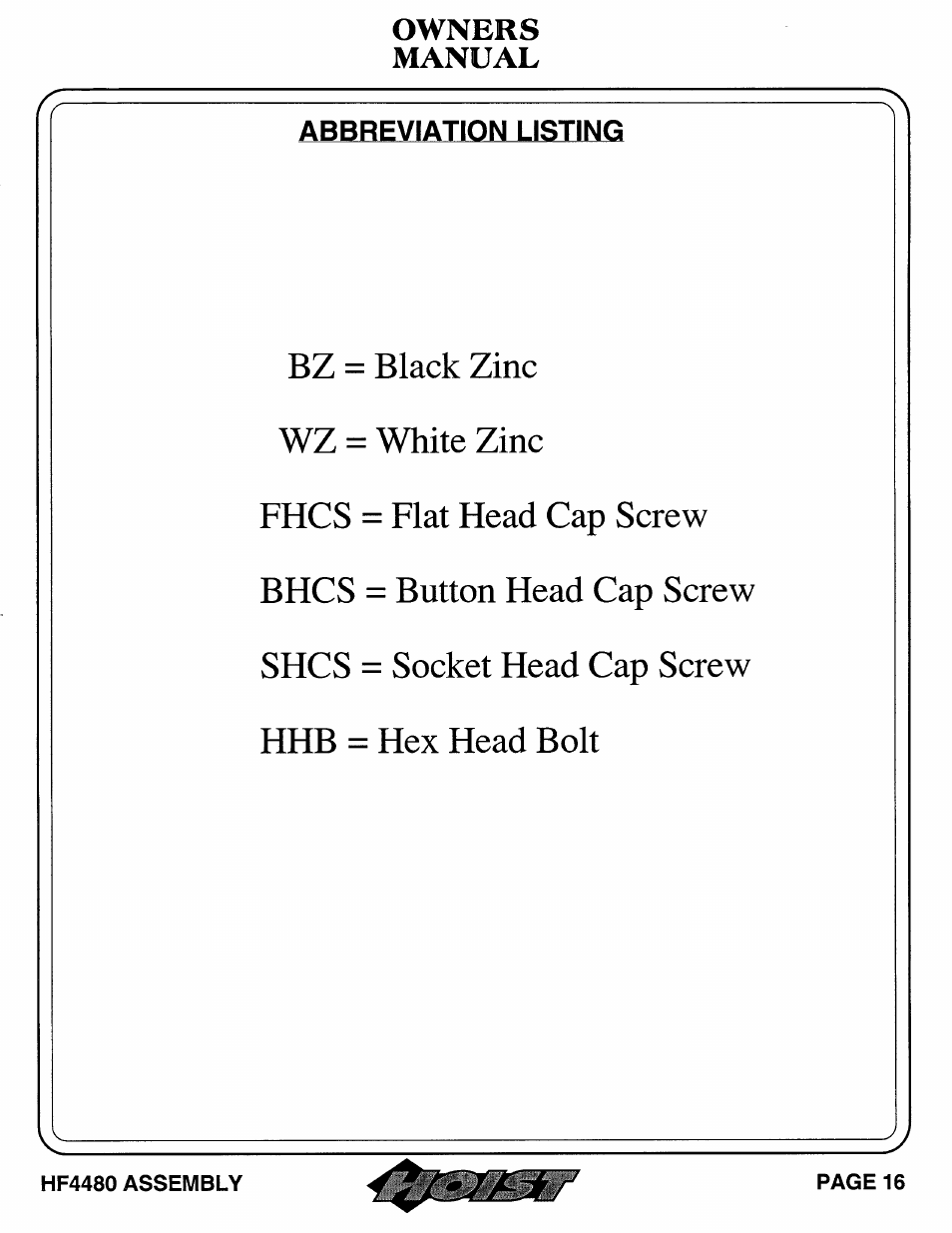 Hoist Fitness HF4480 User Manual | Page 17 / 27