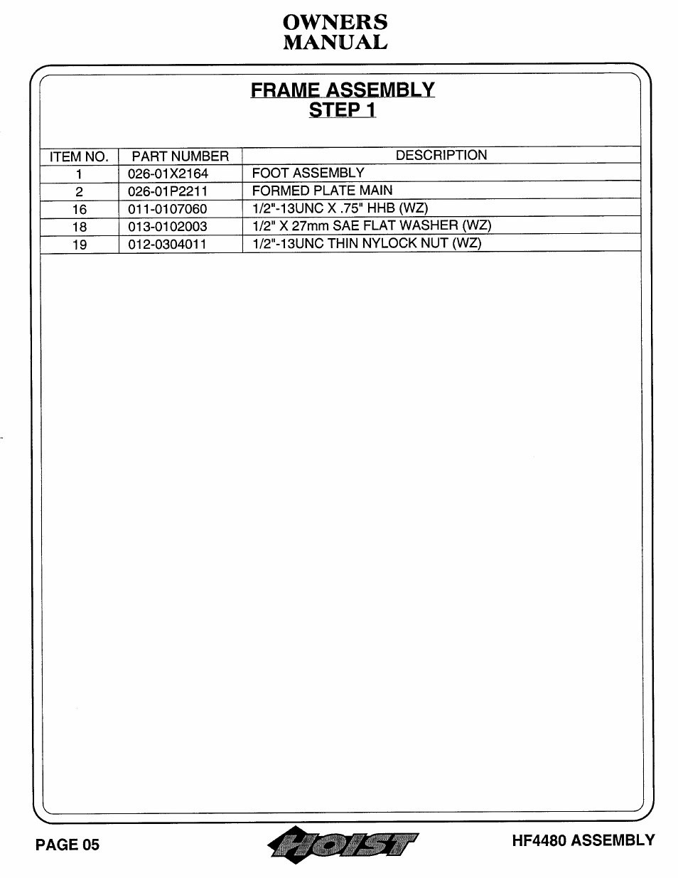 Hoist Fitness HF4480 User Manual | Page 6 / 27