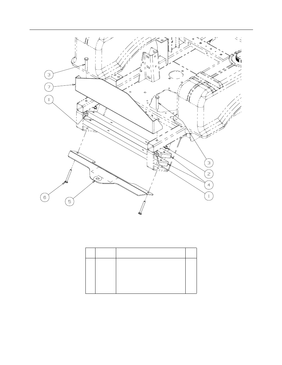 Rear bumper - figure 7 and parts list | Cub Cadet 53AI8CTZ750 User Manual | Page 13 / 28