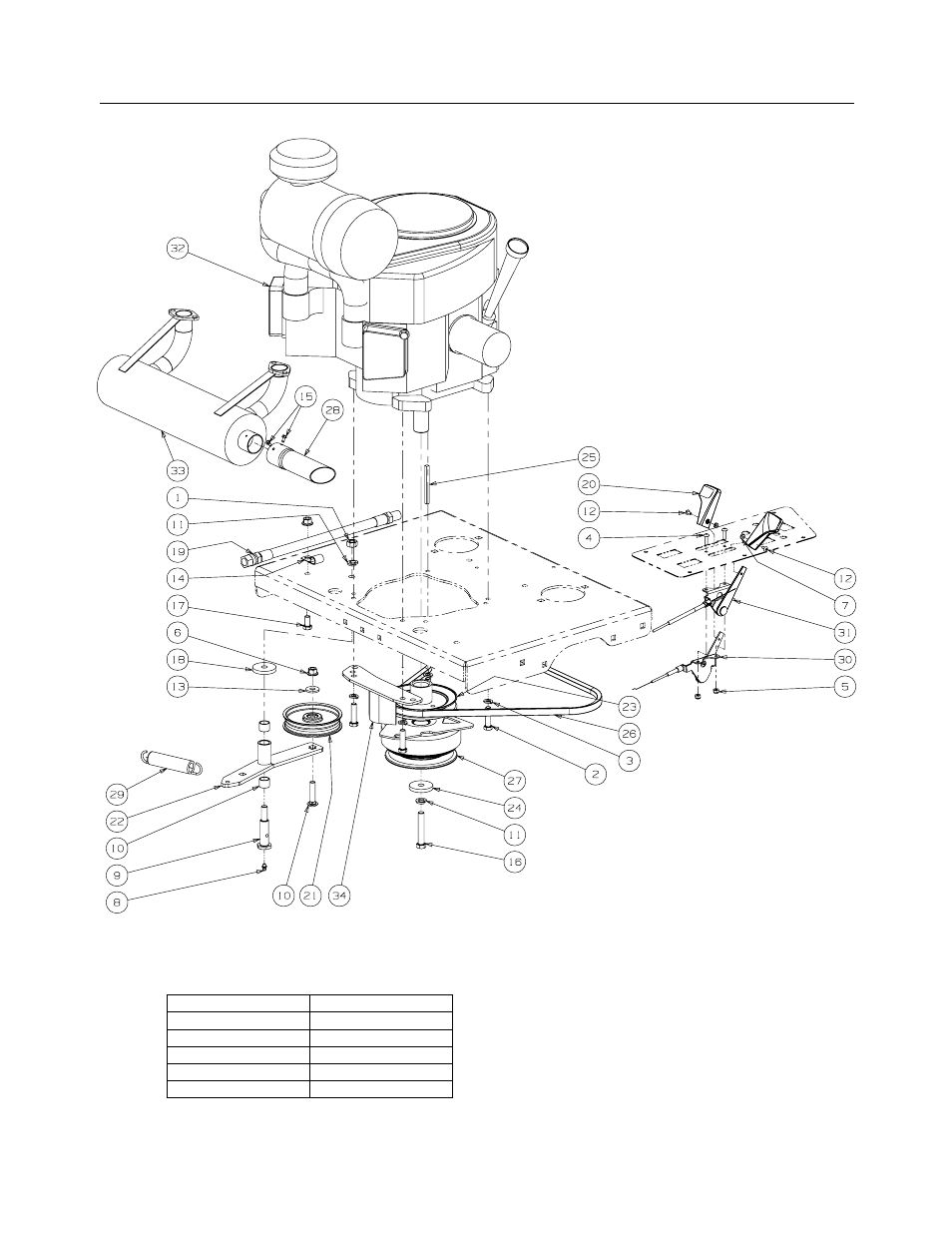 37hp kawasaki engine assembly - figure 12 | Cub Cadet 53AI8CTZ750 User Manual | Page 20 / 28