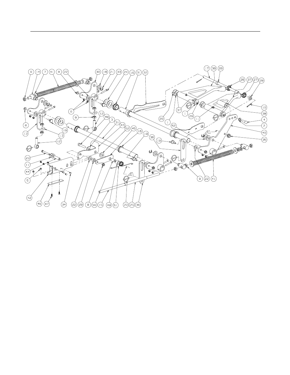 Lift assembly - figure 14 | Cub Cadet 53AI8CTZ750 User Manual | Page 24 / 28