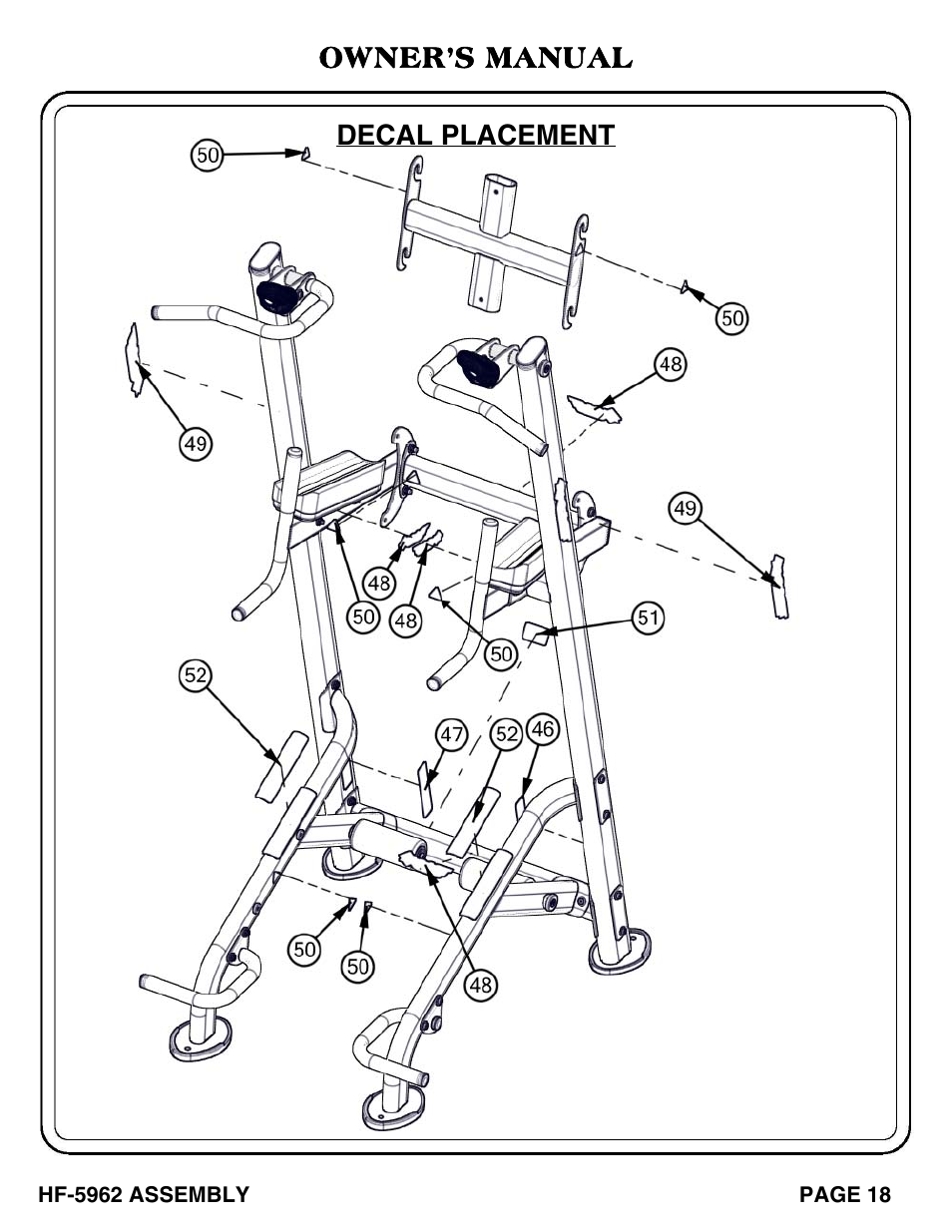 Hoist Fitness HF-5962 User Manual | Page 19 / 36