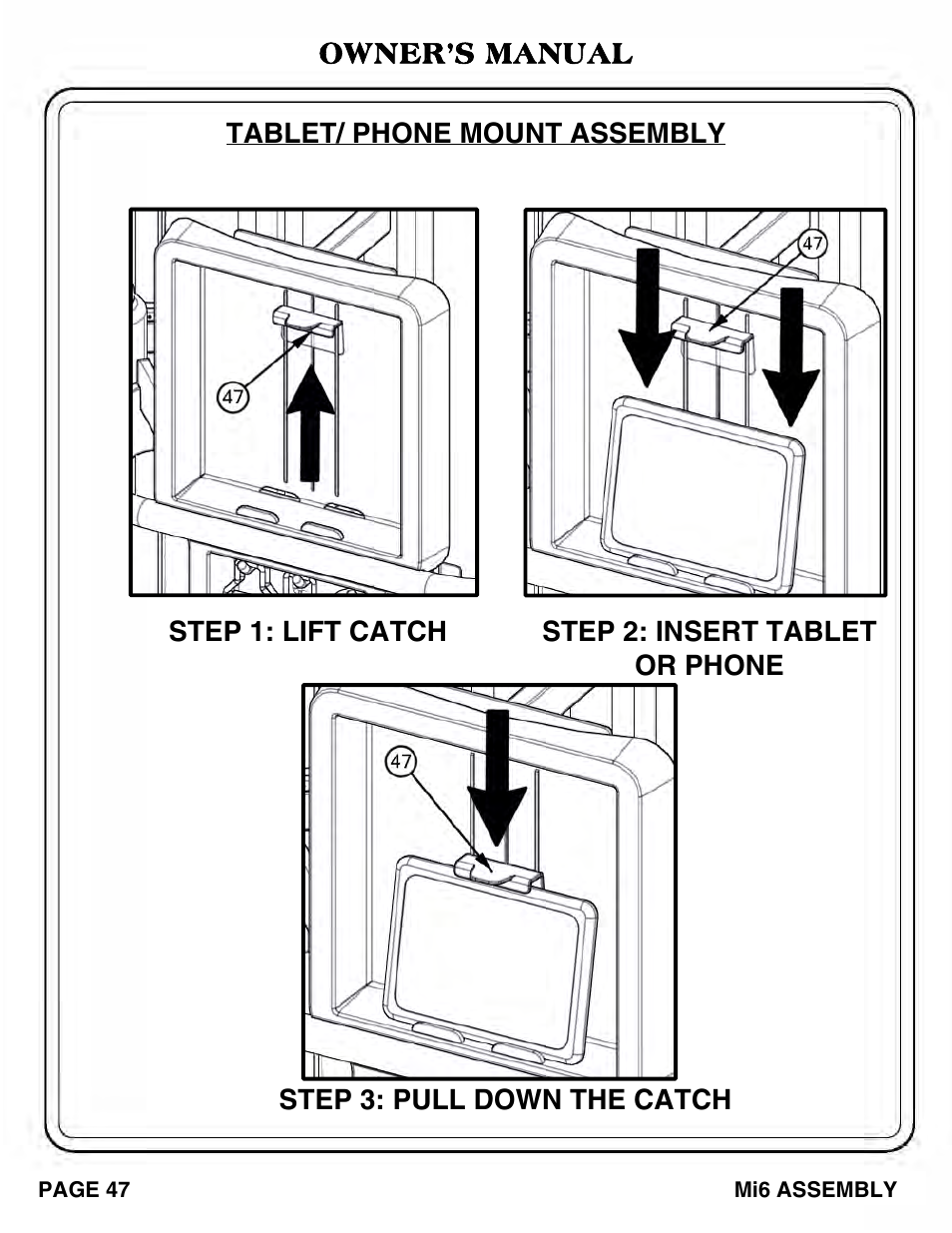 Hoist Fitness Mi6 User Manual | Page 48 / 79