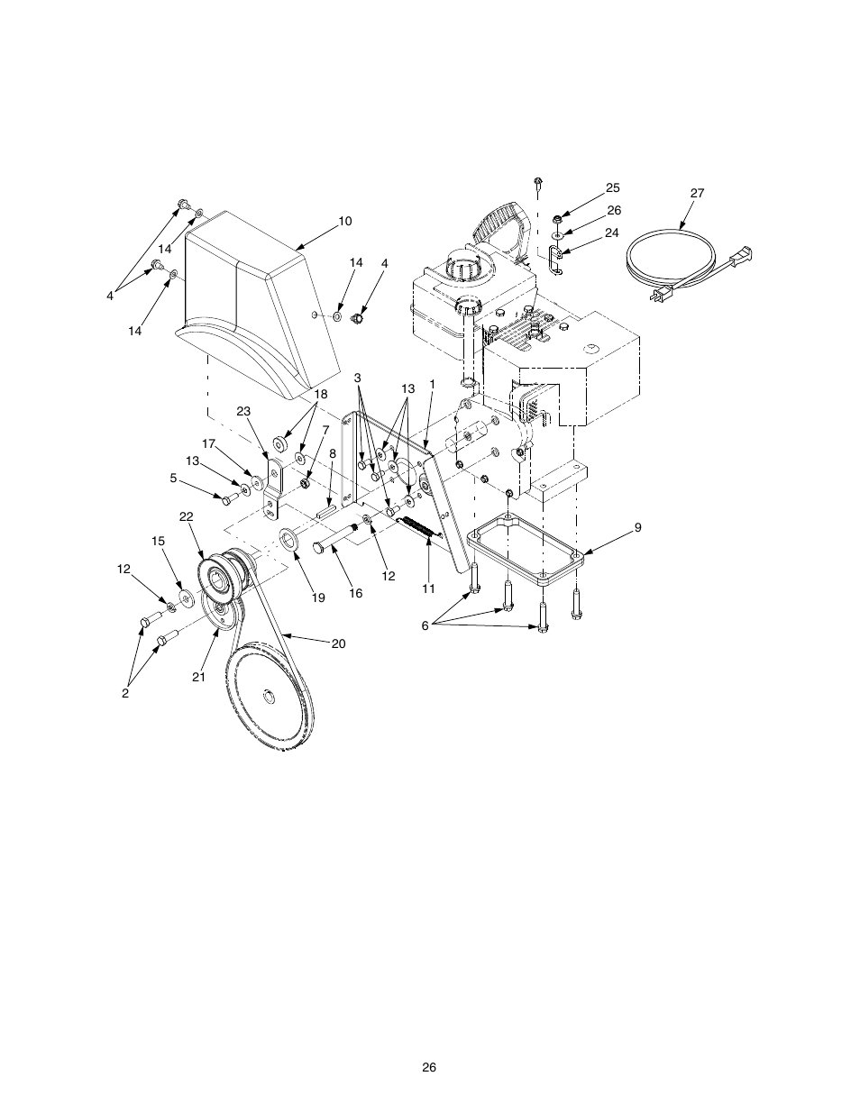 Cub Cadet 933 SWE User Manual | Page 26 / 32