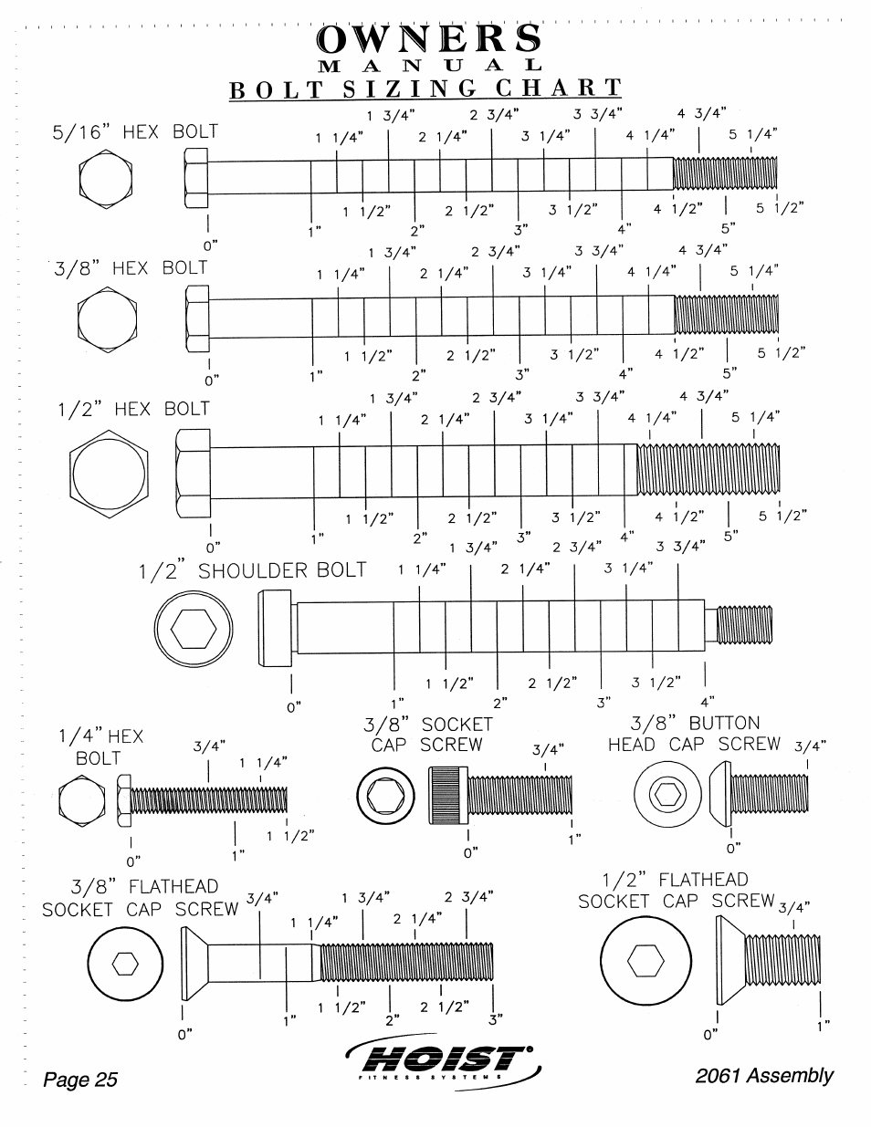 Hoist Fitness CL-2061 User Manual | Page 26 / 38