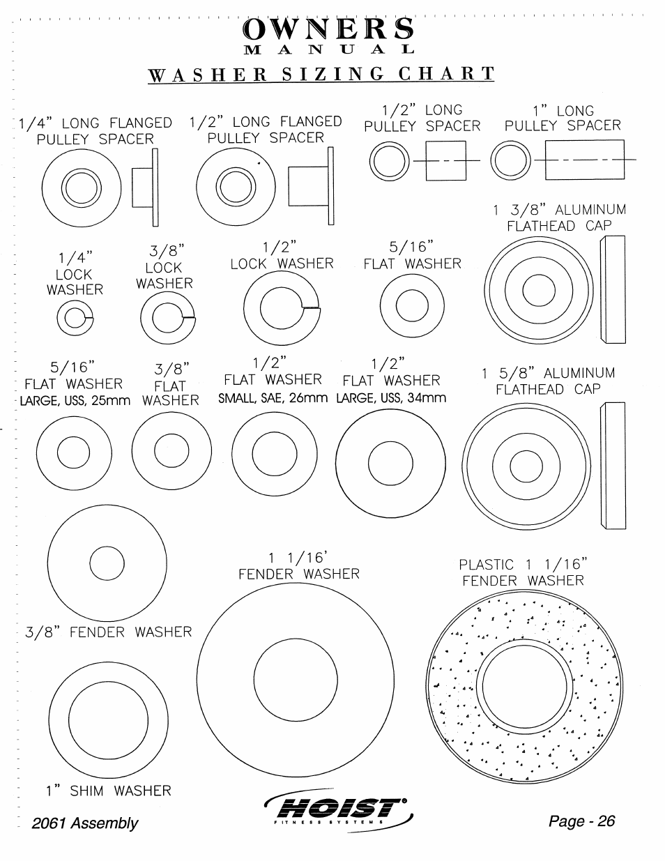 Hoist Fitness CL-2061 User Manual | Page 27 / 38