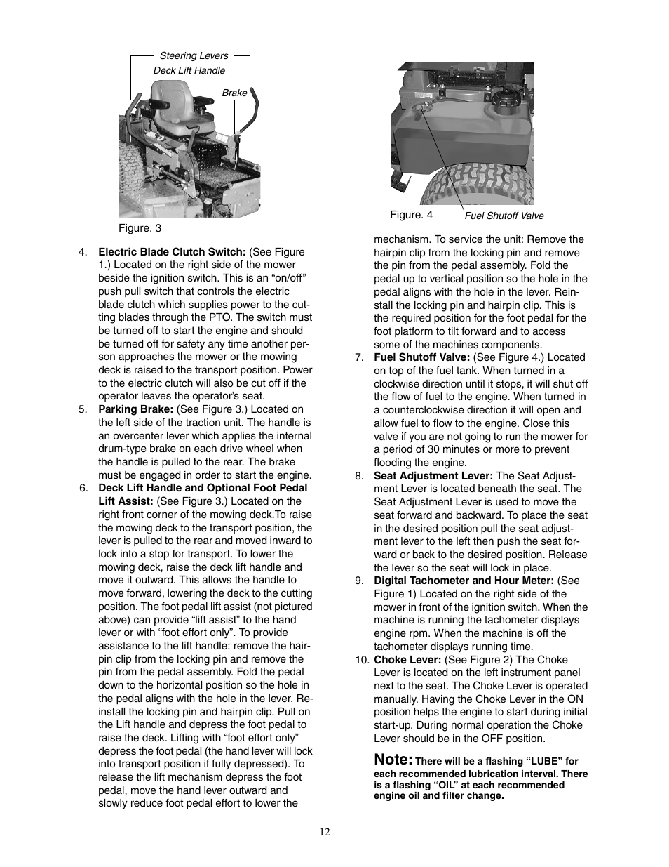 Cub Cadet 23HP Z-Force 60 User Manual | Page 12 / 32