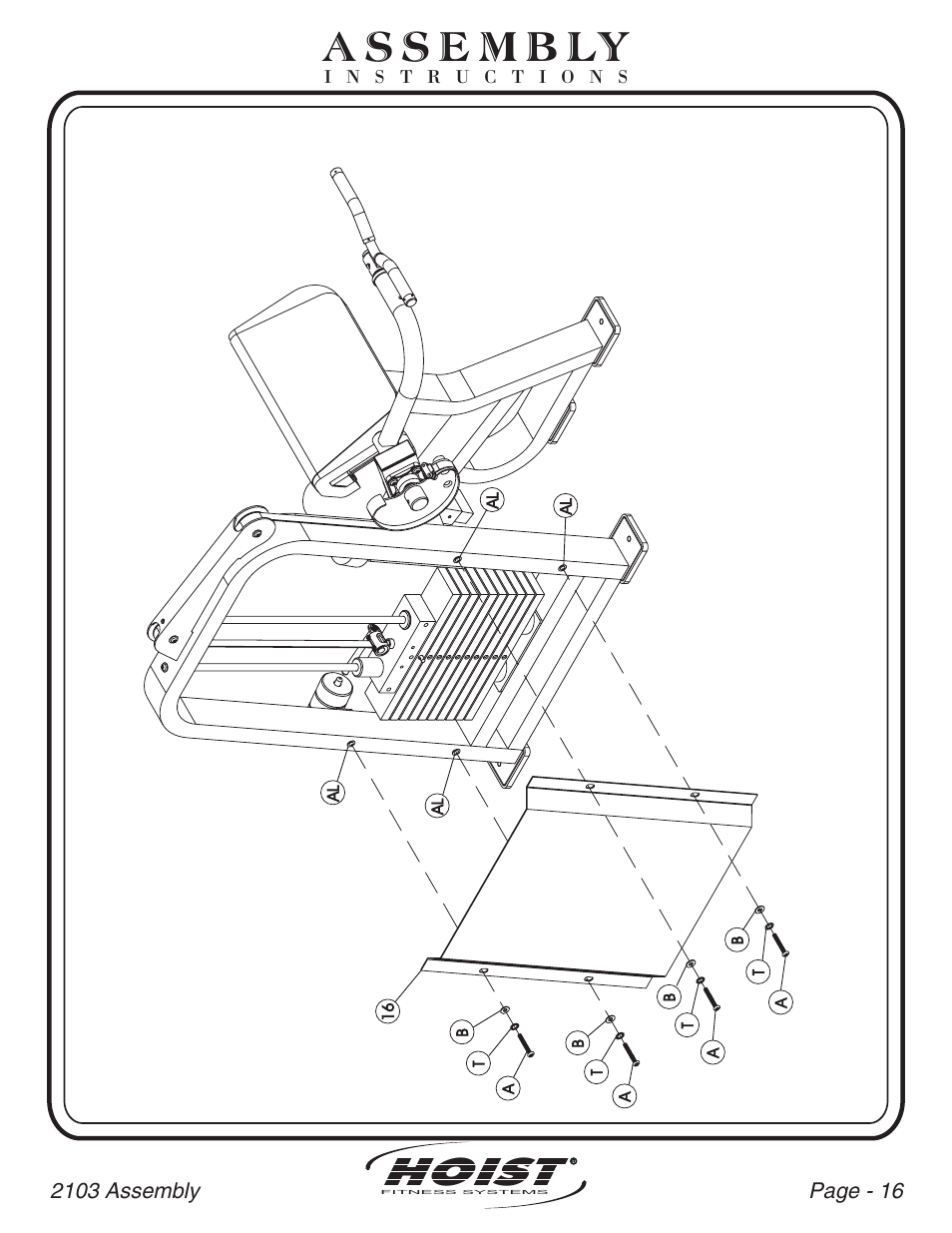 Hoist | Hoist Fitness CL-2103 User Manual | Page 17 / 43