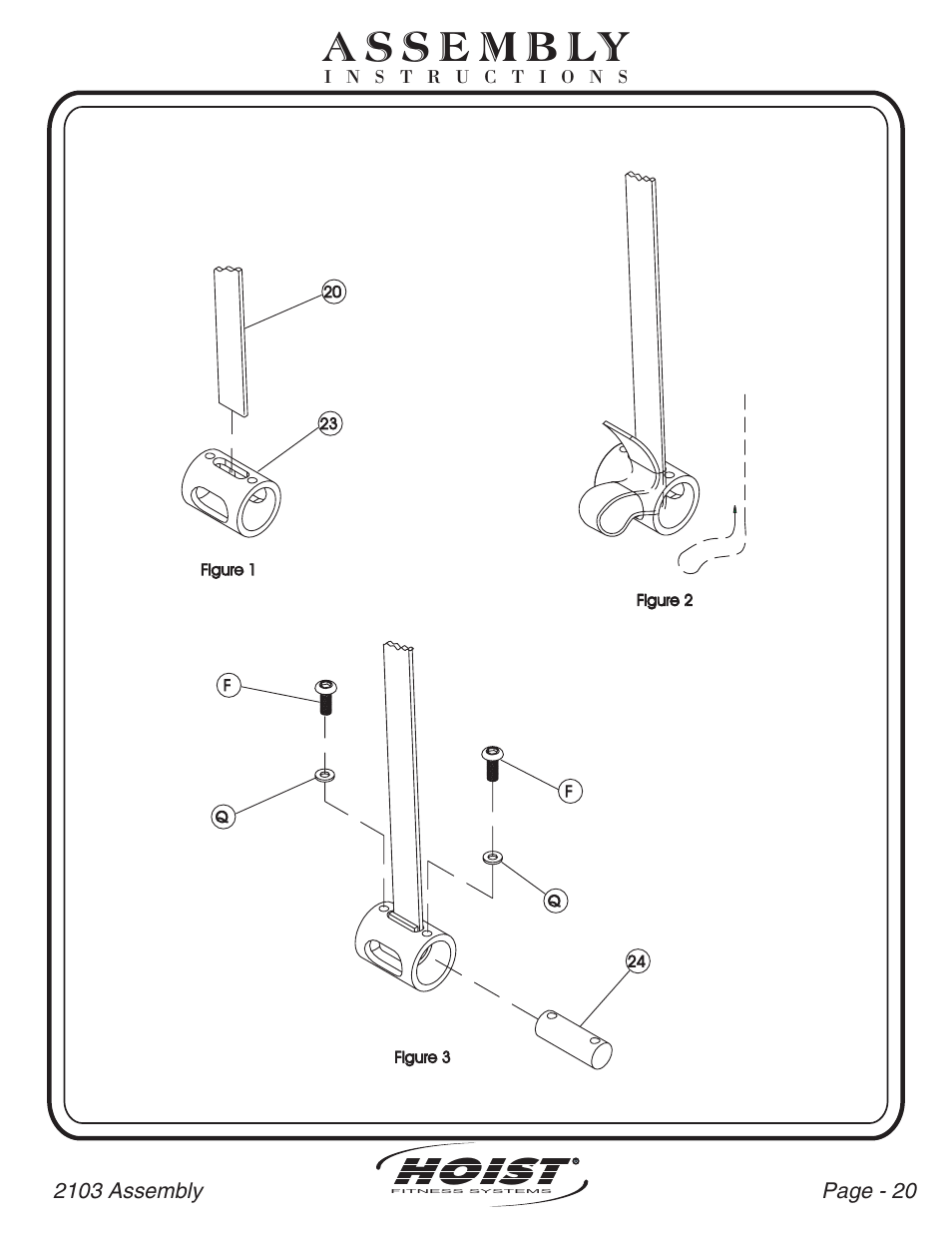 Hoist | Hoist Fitness CL-2103 User Manual | Page 21 / 43