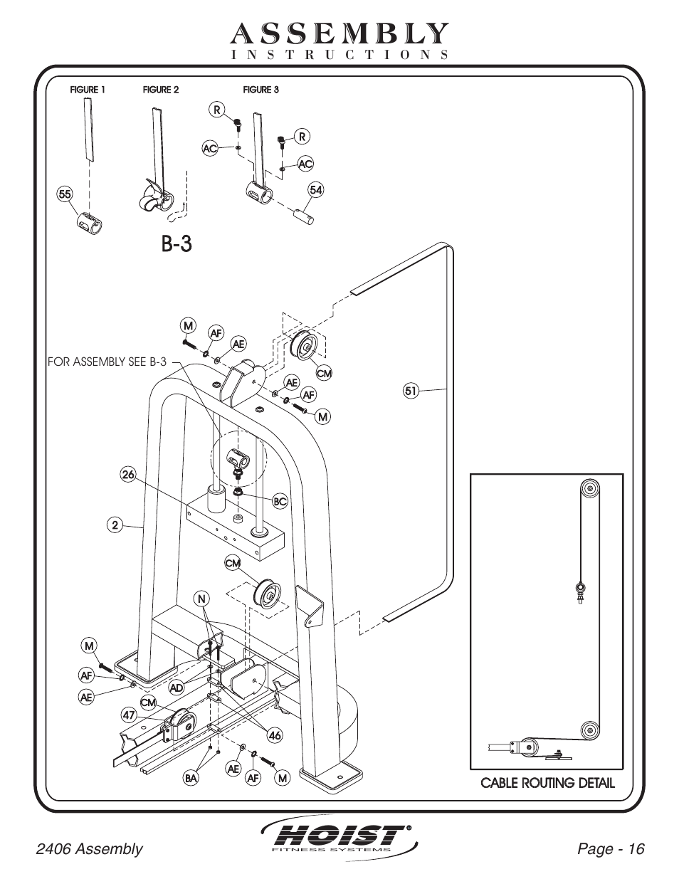 Hoist | Hoist Fitness CL-2406 User Manual | Page 17 / 44