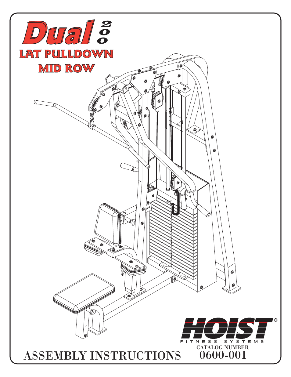 Hoist Fitness D-200 User Manual | 31 pages