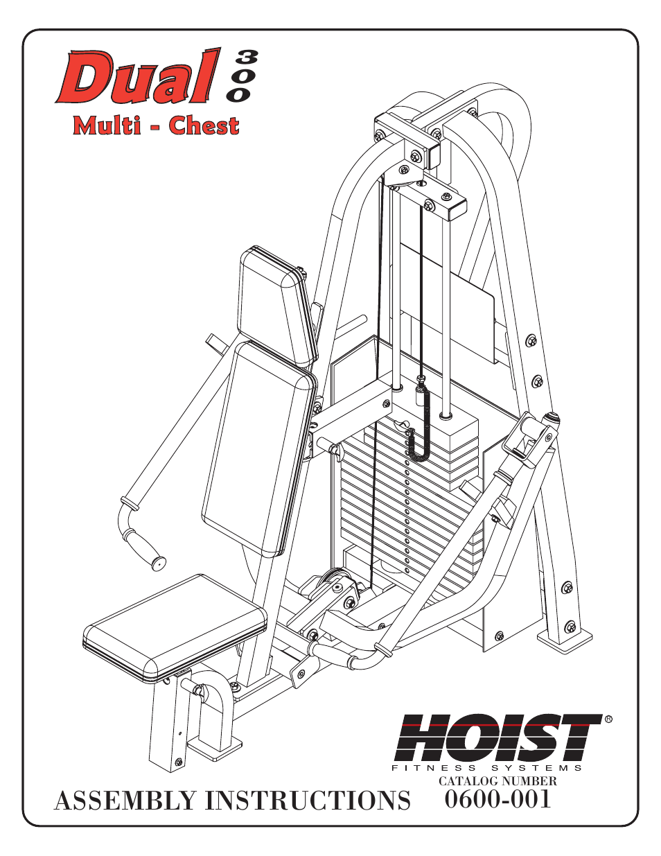 Hoist Fitness D-300 User Manual | 28 pages