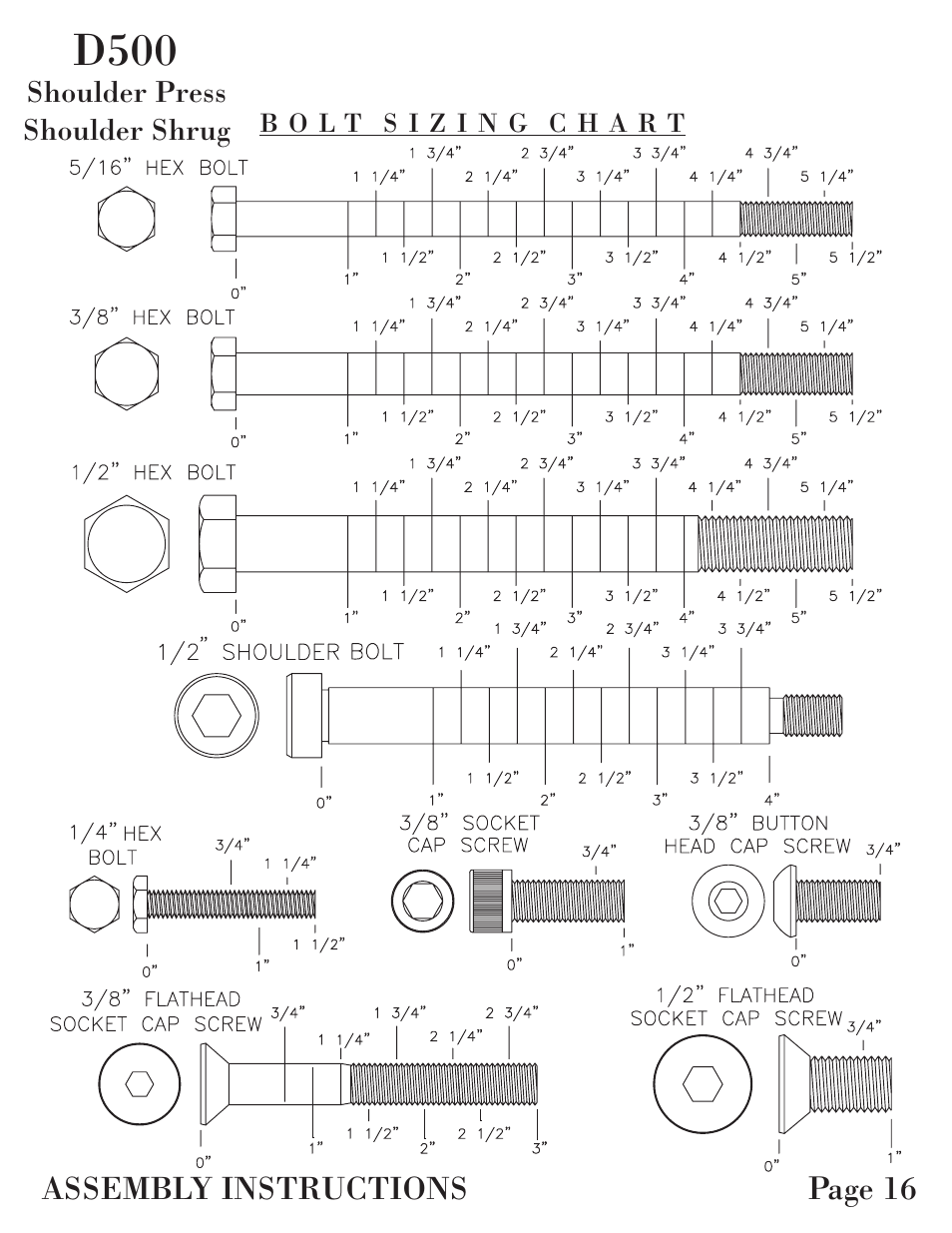 D500 | Hoist Fitness D-500 User Manual | Page 17 / 30