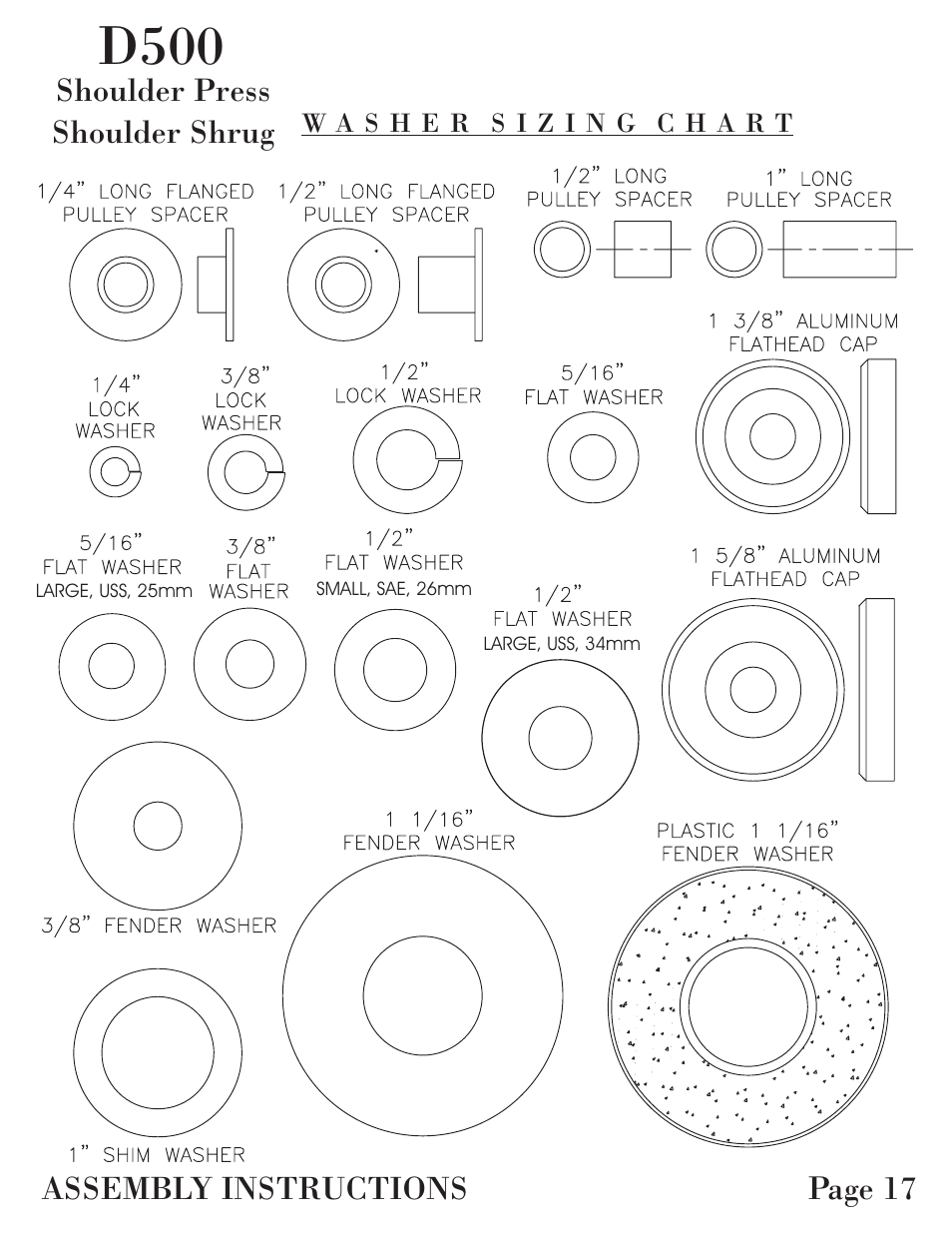 D500 | Hoist Fitness D-500 User Manual | Page 18 / 30