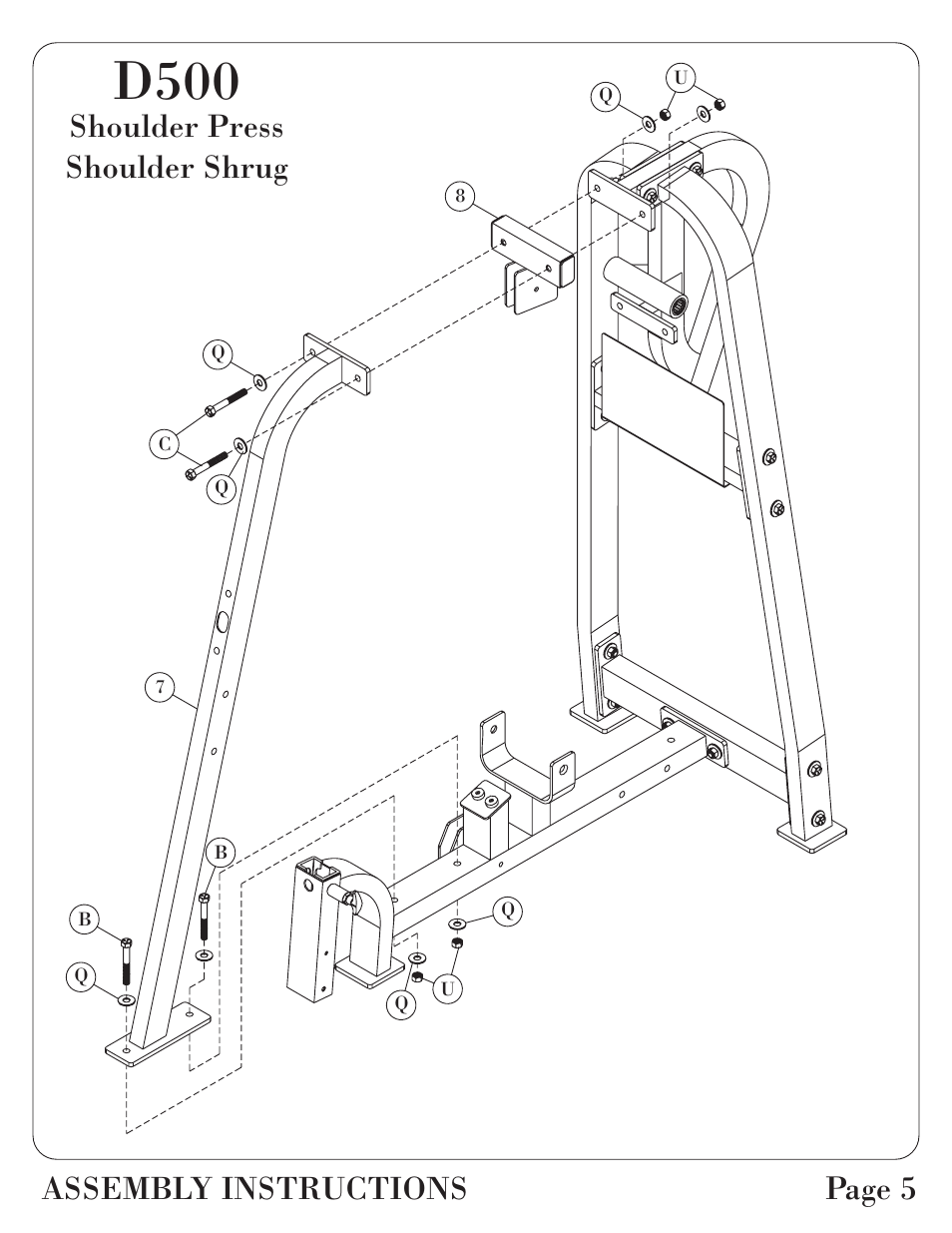 D500 | Hoist Fitness D-500 User Manual | Page 6 / 30