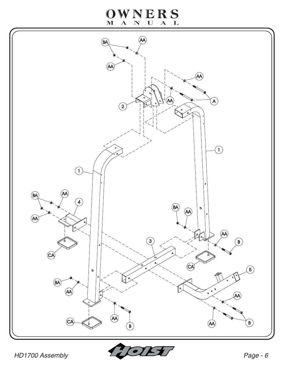 Hoist Fitness HD-1700 User Manual | Page 7 / 46