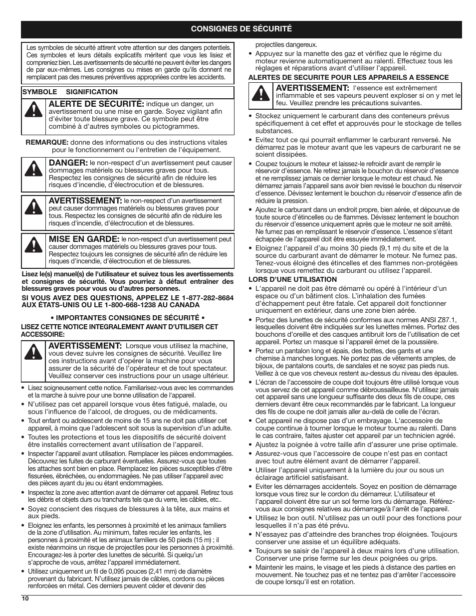 Cub Cadet CC4165 User Manual | Page 10 / 28