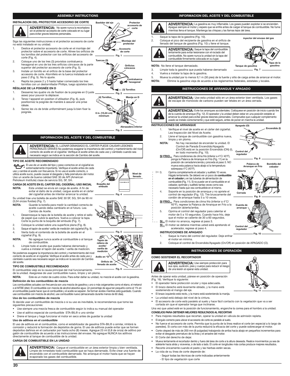 Cub Cadet CC4165 User Manual | Page 20 / 28