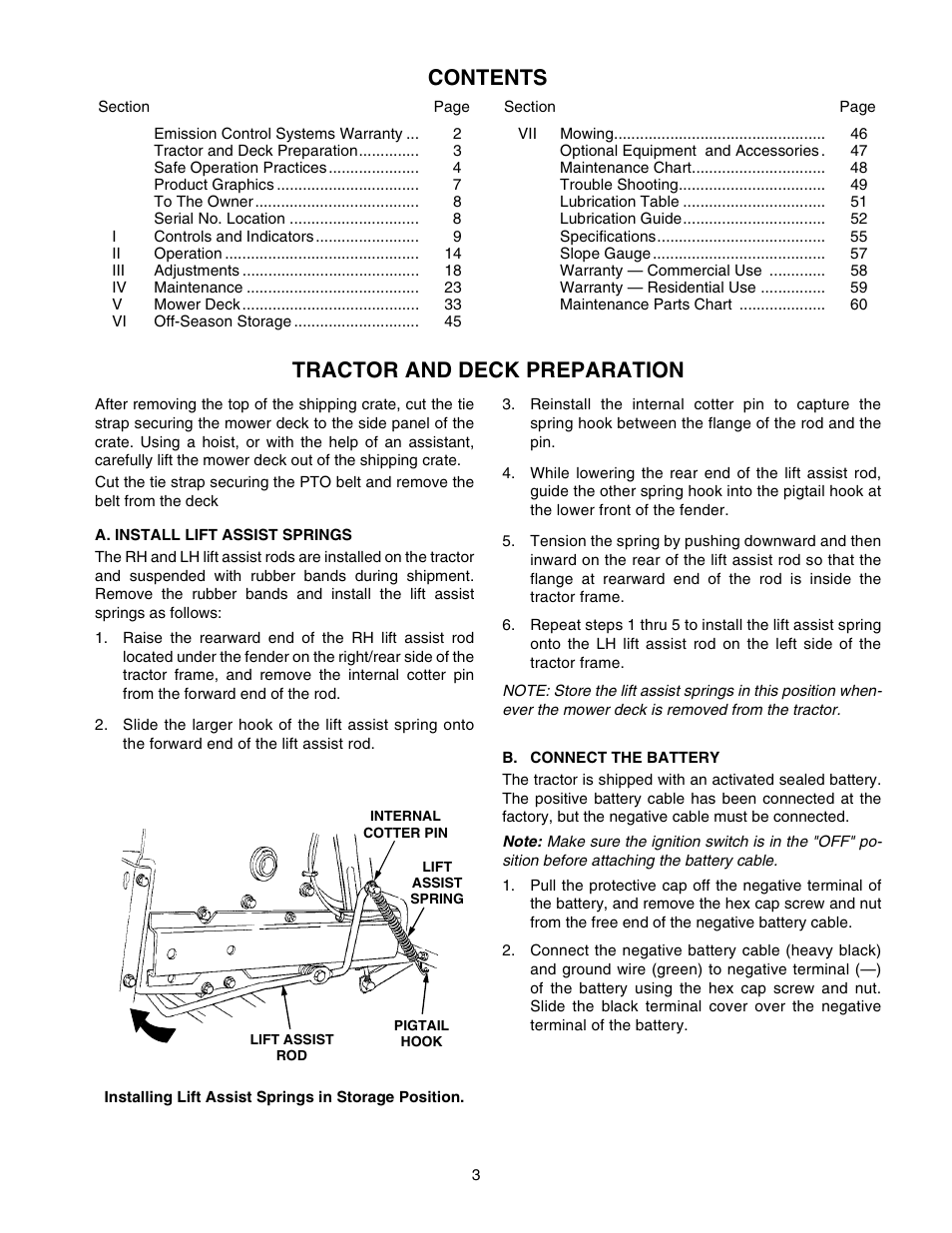 Cub Cadet 2206 User Manual | Page 3 / 60