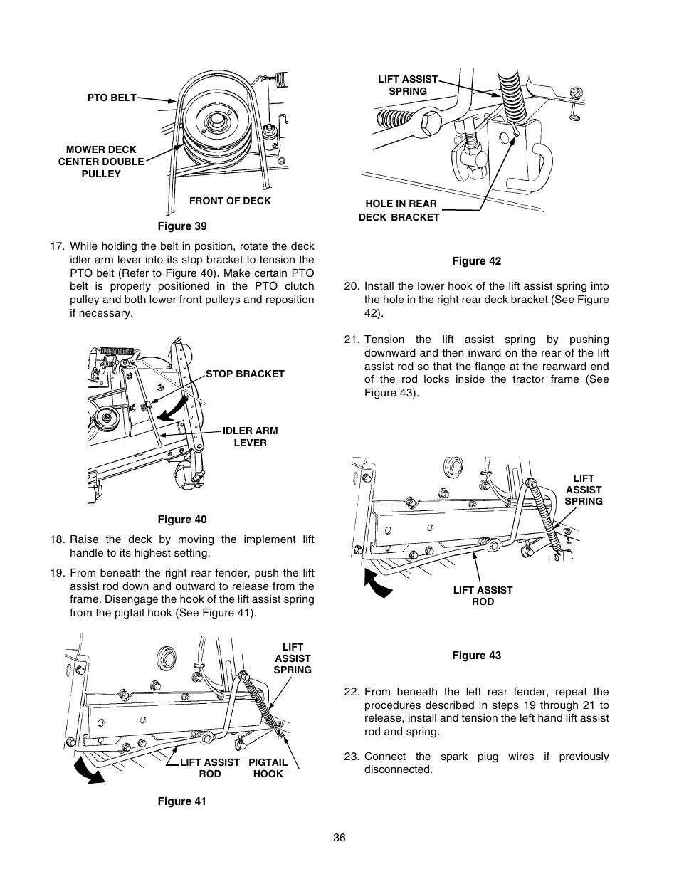 Cub Cadet 2206 User Manual | Page 36 / 60