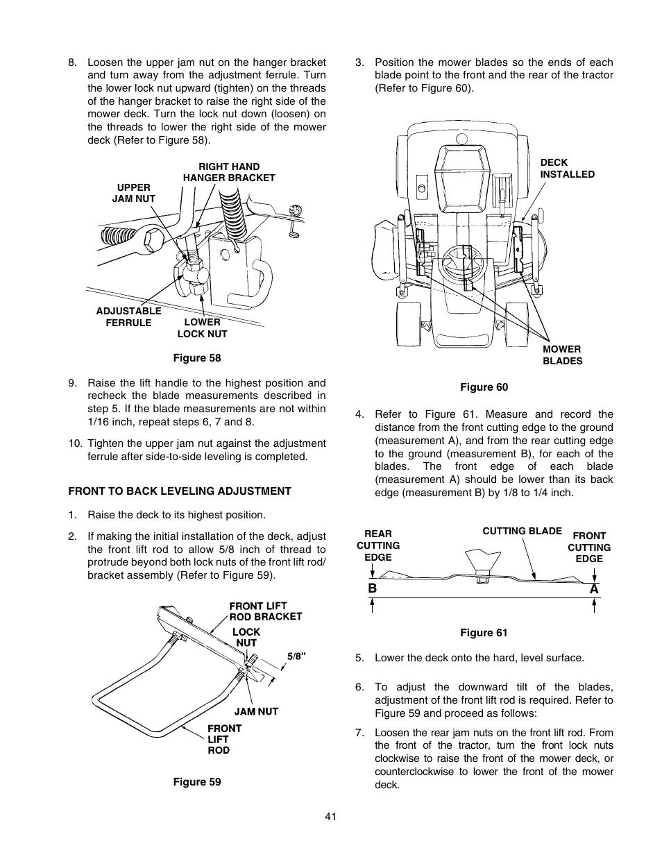 Cub Cadet 2206 User Manual | Page 41 / 60