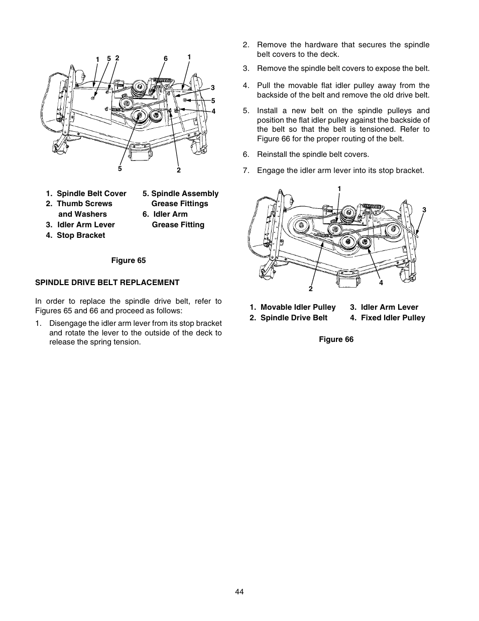 Cub Cadet 2206 User Manual | Page 44 / 60