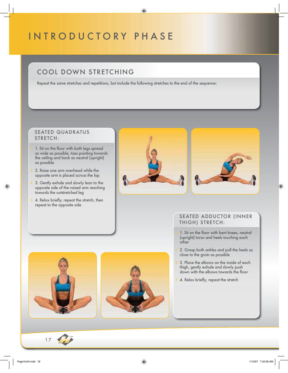 Cool down s tretc hing | Hoist Fitness ROC-IT User Manual | Page 18 / 45