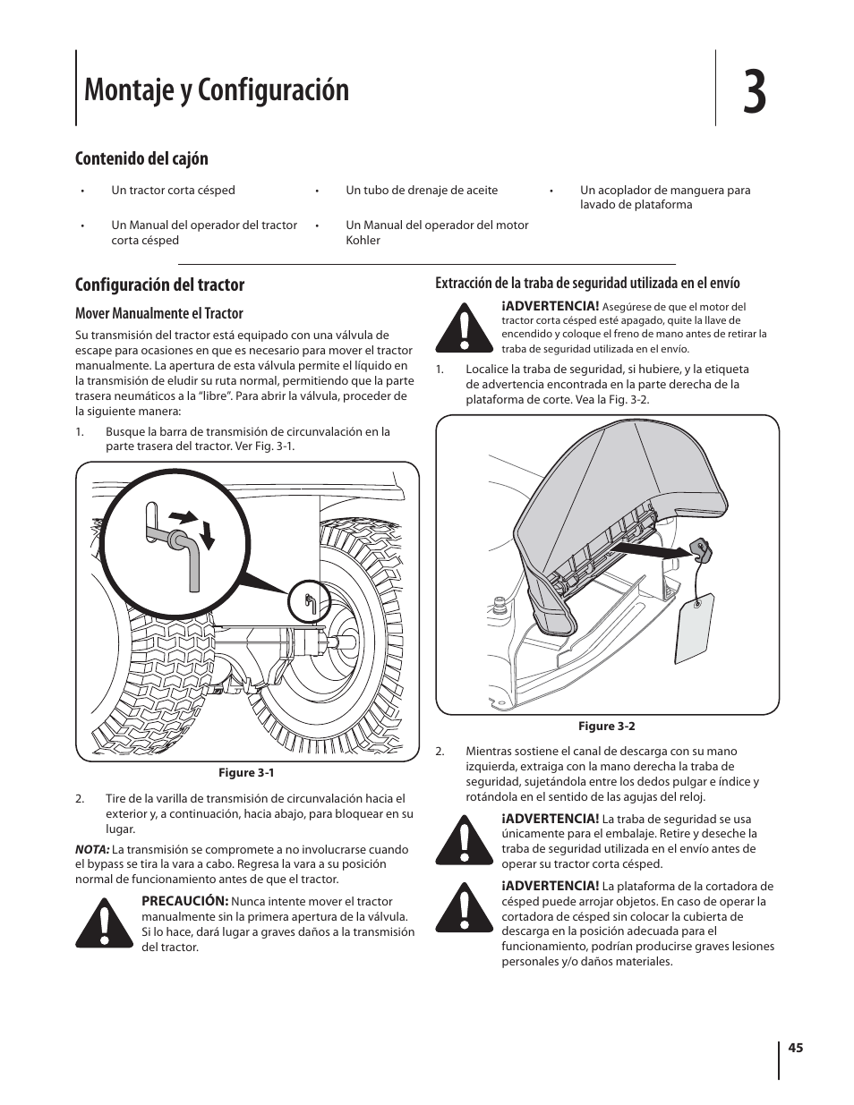 Cub Cadet SLTX1054 User Manual | Page 45 / 72