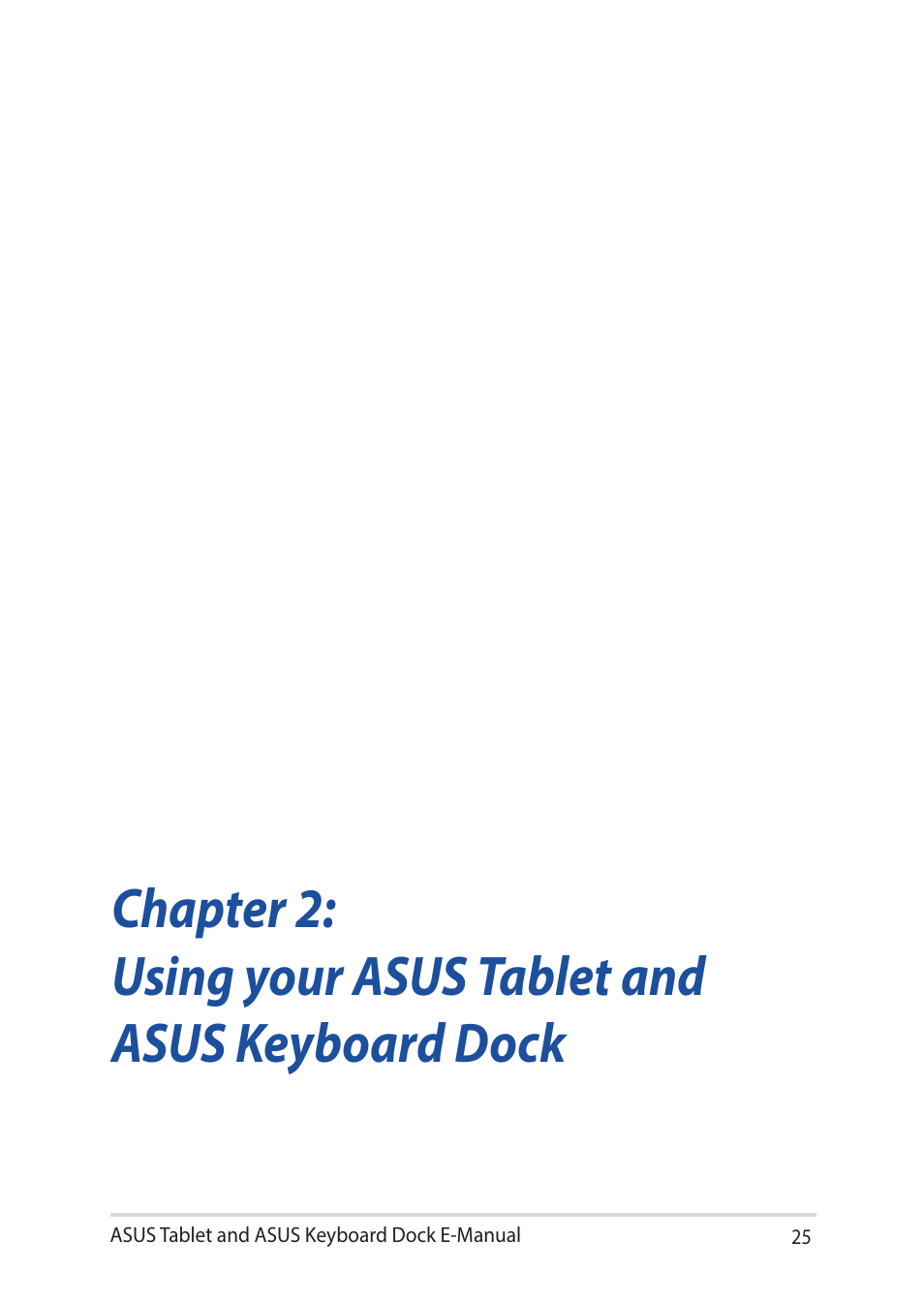 Asus Transformer 3 Pro T303UA User Manual | Page 25 / 108