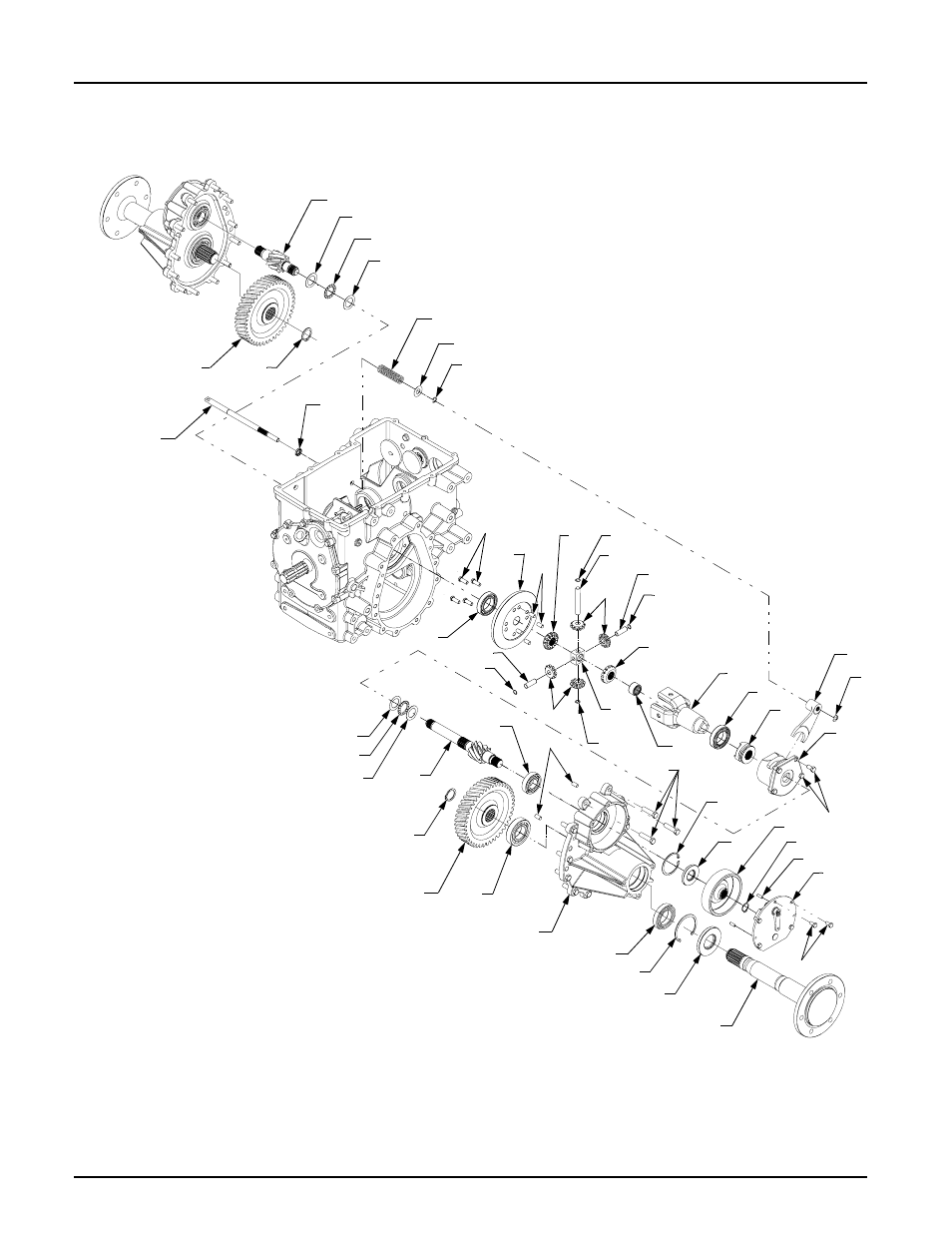 Differential and final drive | Cub Cadet 7264 User Manual | Page 20 / 51