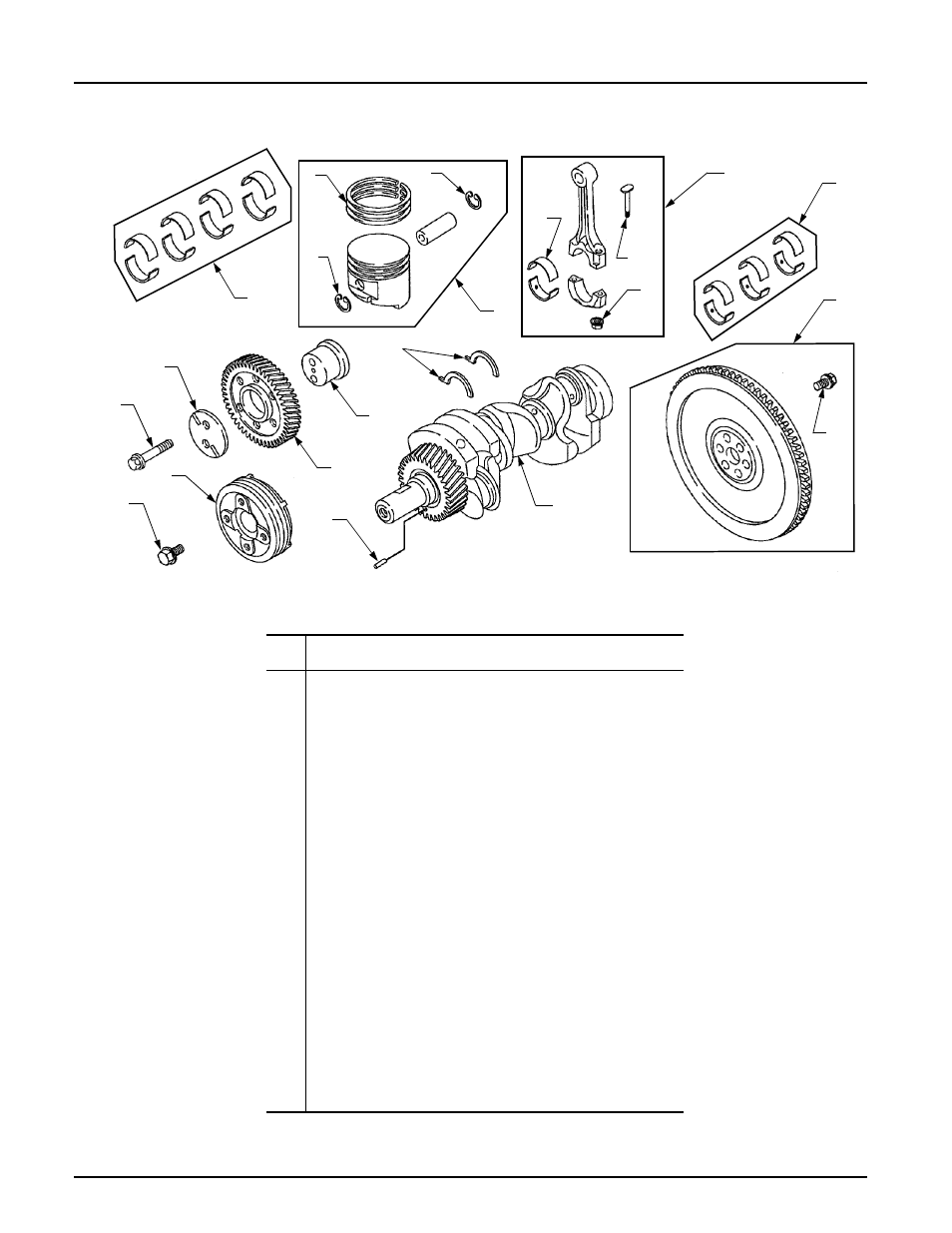 Crankshaft, pistons & flywheel | Cub Cadet 7264 User Manual | Page 29 / 51