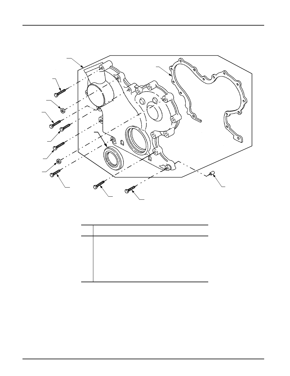 Crankcase cover | Cub Cadet 7264 User Manual | Page 34 / 51