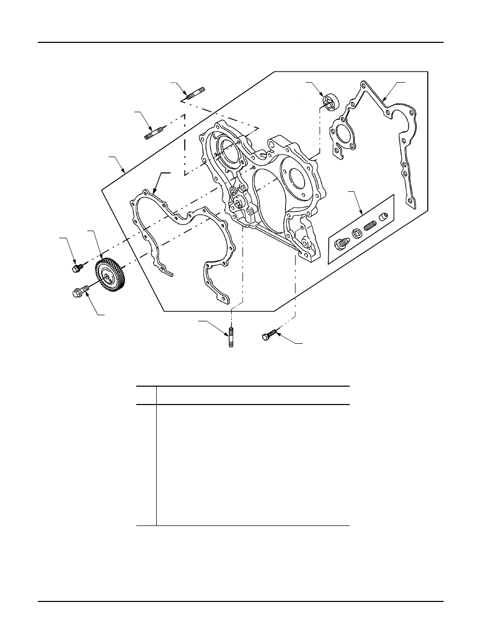 Gear housing | Cub Cadet 7264 User Manual | Page 35 / 51