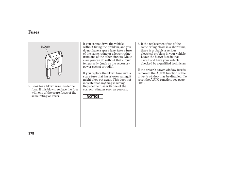 Fuses | HONDA 2013 Ridgeline User Manual | Page 386 / 424