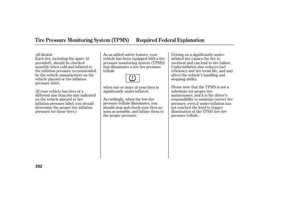 HONDA 2013 Ridgeline User Manual | Page 400 / 424