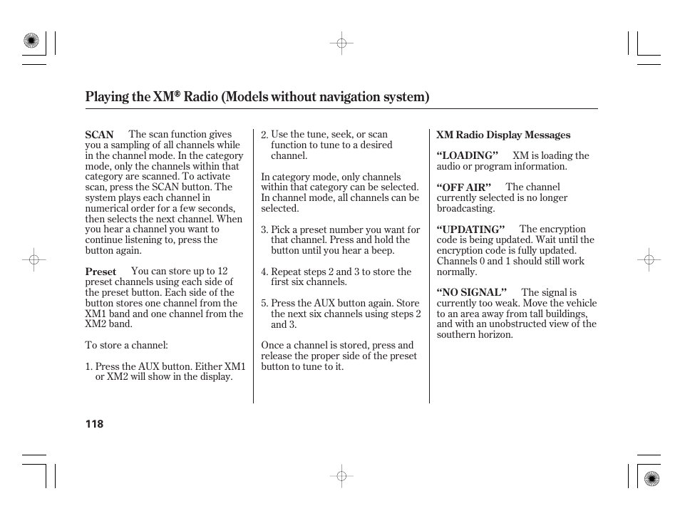 HONDA 2011 Civic Hybrid User Manual | Page 124 / 374