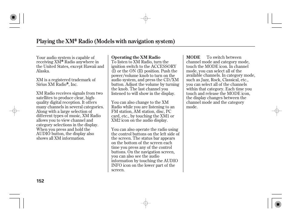 HONDA 2011 Civic Hybrid User Manual | Page 158 / 374