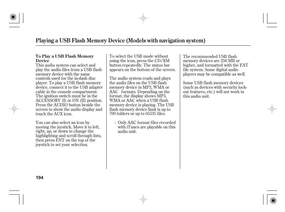 HONDA 2011 Civic Hybrid User Manual | Page 200 / 374