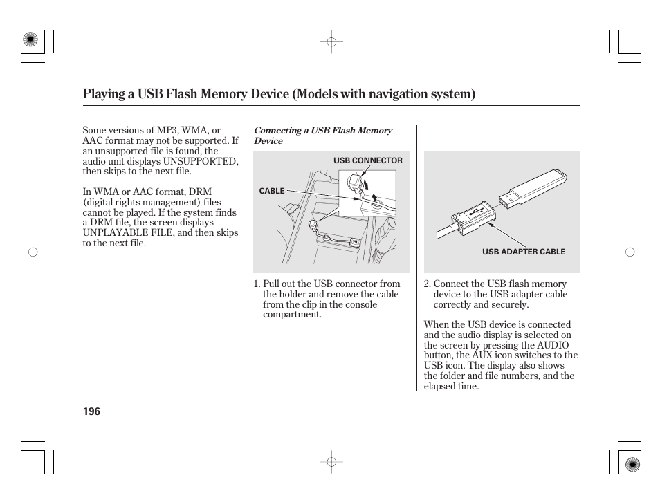 HONDA 2011 Civic Hybrid User Manual | Page 202 / 374