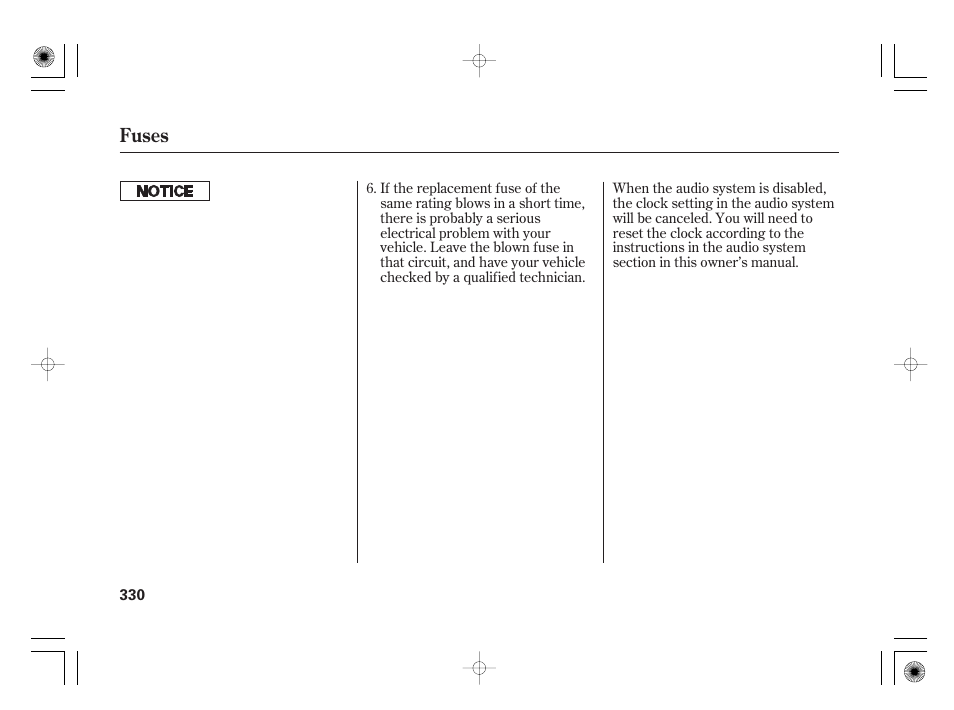 Fuses | HONDA 2011 Civic Hybrid User Manual | Page 336 / 374