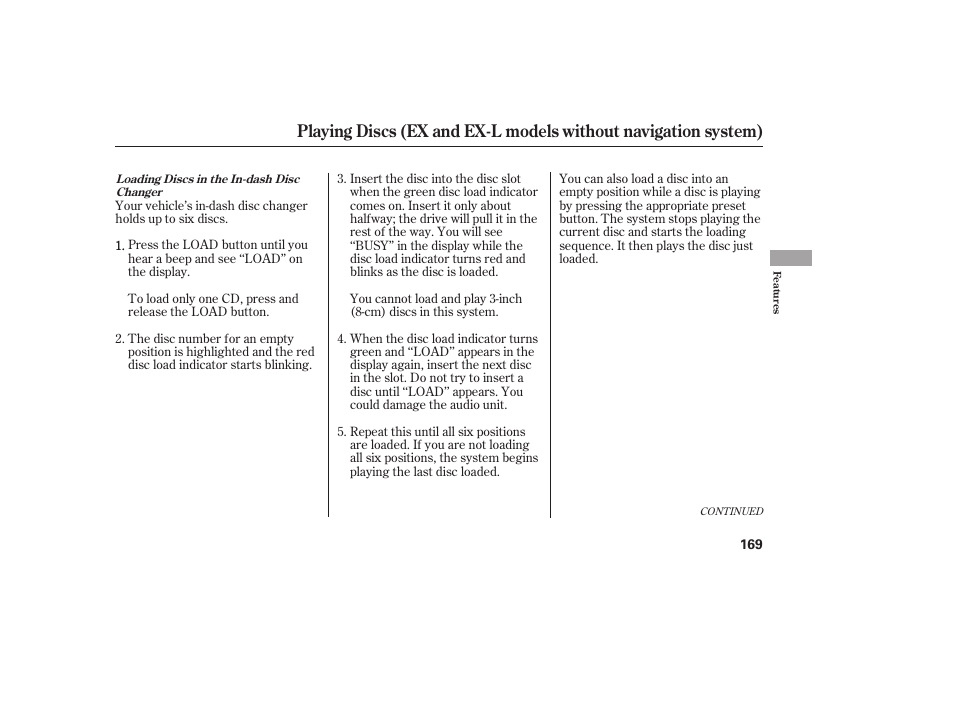 HONDA 2010 CR-V User Manual | Page 175 / 446