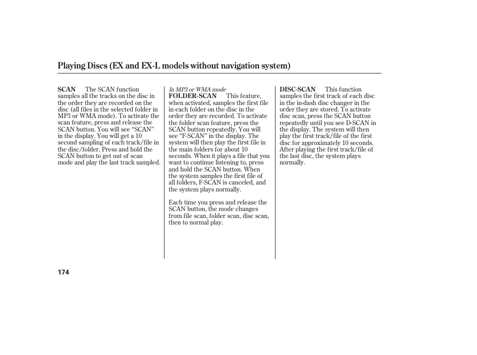 HONDA 2010 CR-V User Manual | Page 180 / 446