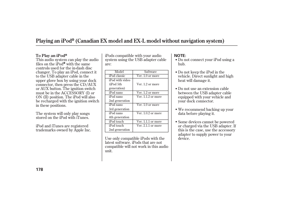 HONDA 2010 CR-V User Manual | Page 184 / 446