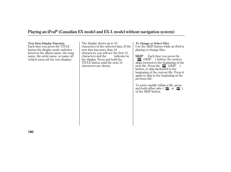 HONDA 2010 CR-V User Manual | Page 186 / 446