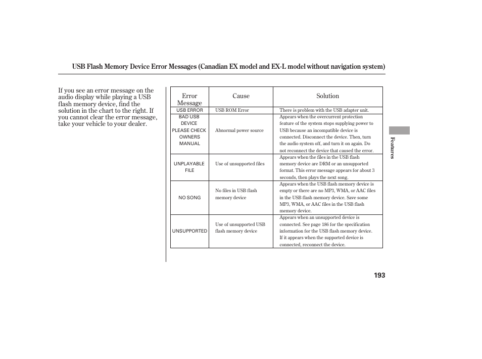 HONDA 2010 CR-V User Manual | Page 199 / 446