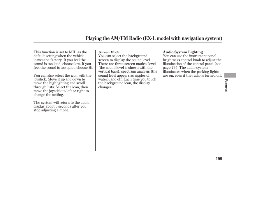 HONDA 2010 CR-V User Manual | Page 205 / 446