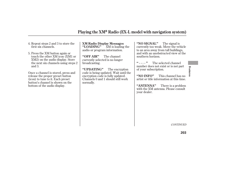 HONDA 2010 CR-V User Manual | Page 209 / 446