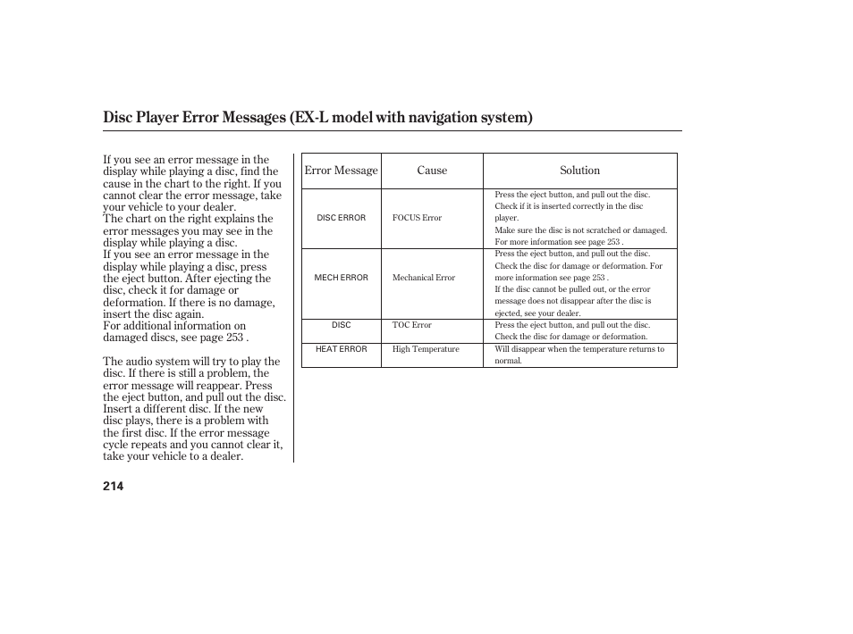 HONDA 2010 CR-V User Manual | Page 220 / 446
